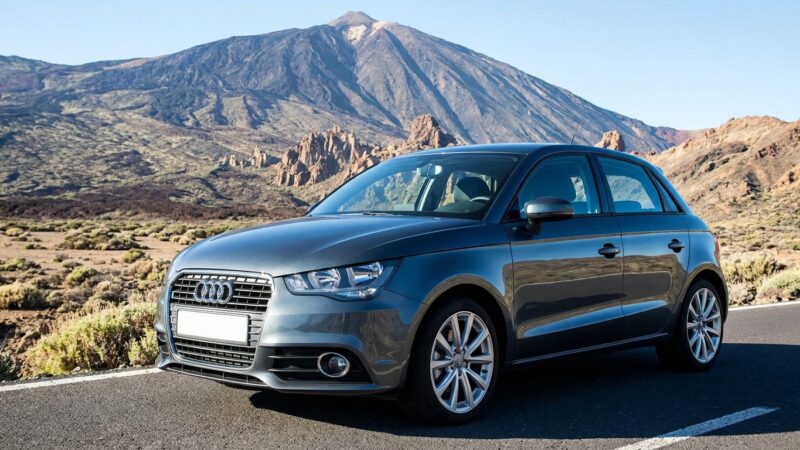 Audi A1 în Tenerife: Teide, Masca și mai mult