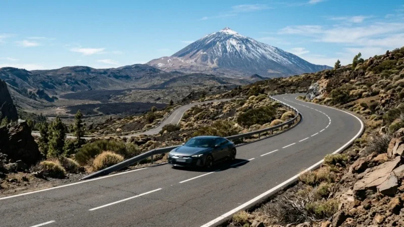Electrice și hibride în Tenerife: încărcare și autonomie