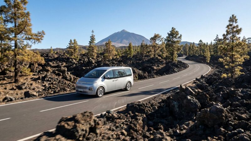 Hyundai Staria în Tenerife: test de condus