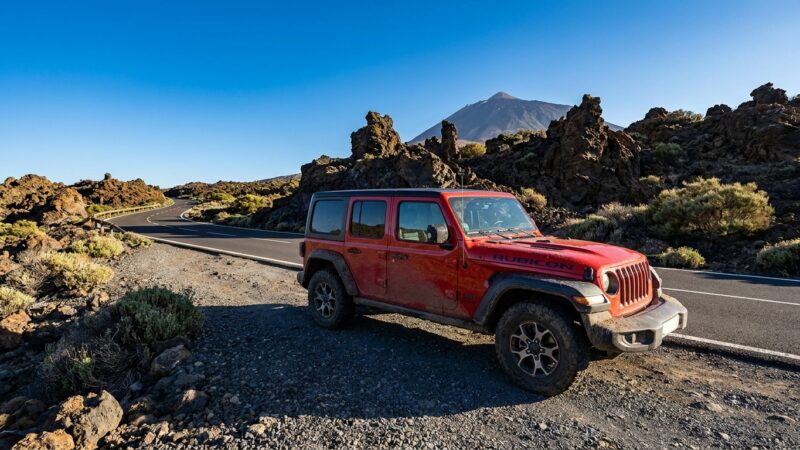 Jeep Wrangler Rubicon în Tenerife: test de condus