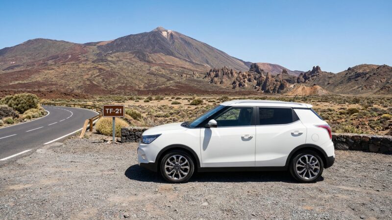 KGM Tivoli în Tenerife: test pe drumurile insulei
