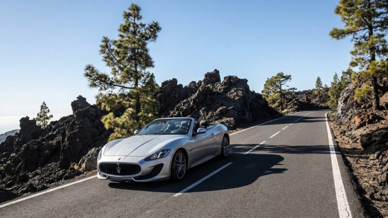 Maserati GranTurismo în Tenerife: test de condus