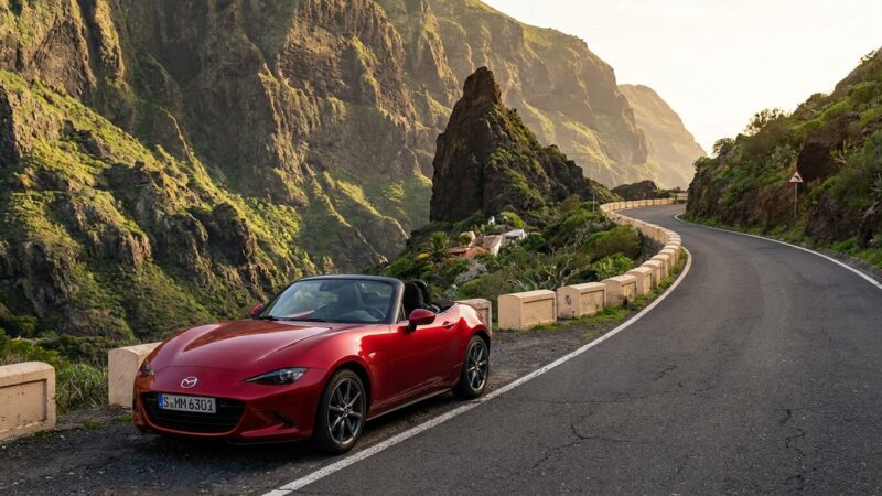 Mazda MX-5 Cabrio 2.0 în Tenerife: test de condus