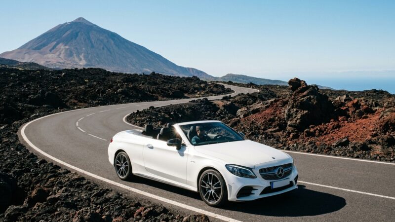Mercedes-AMG C-Class Cabrio în Tenerife: test de condus