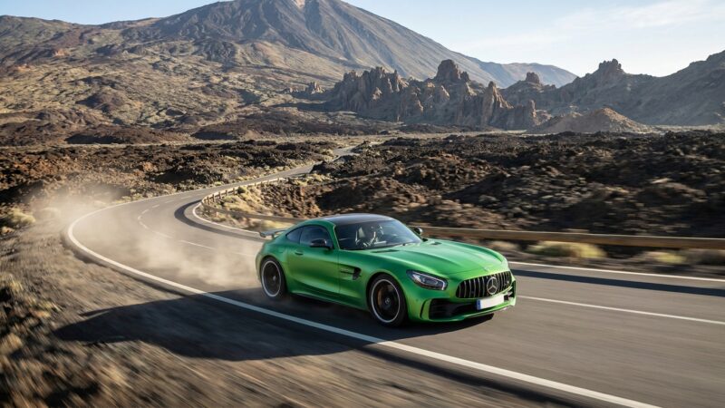 Mercedes-AMG GT R Coupe în Tenerife: test de condus