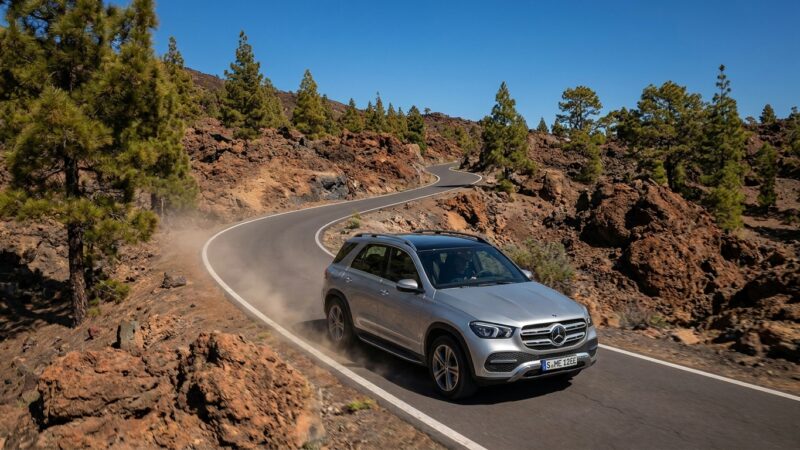 Mercedes-Benz GLE 350 4Matic în Tenerife: test