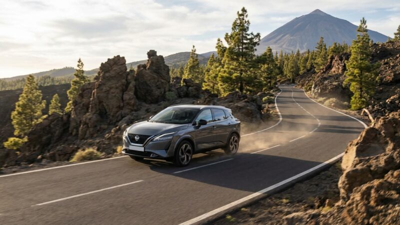 Nissan Qashqai în Tenerife: test de condus