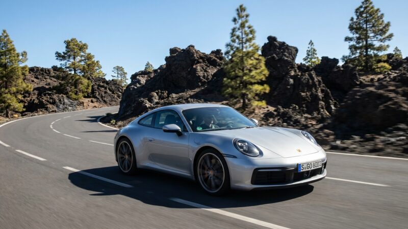 Porsche 911 Carrera 4S în Tenerife: test de condus