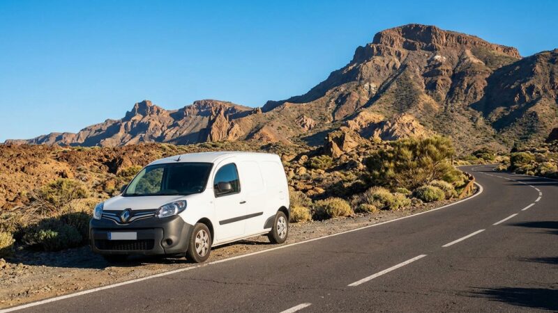Renault Kangoo în Tenerife: test de condus pe insulă