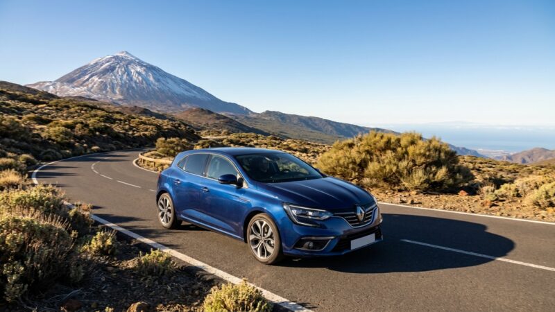 Renault Megane E-Tech în Tenerife: test electric