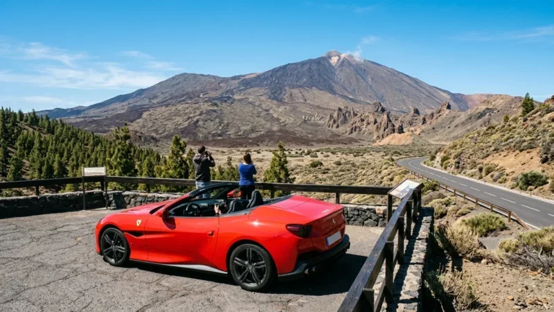 Închiriere Ferrari în Tenerife: cost și cum decurge ziua
