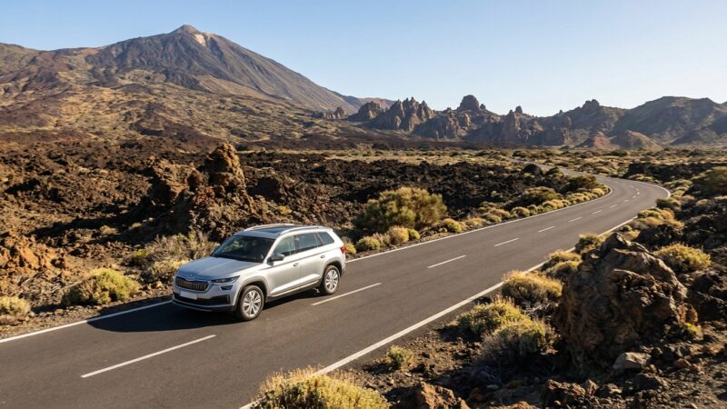 Skoda Kodiaq în Tenerife: recenzia noastră de condus