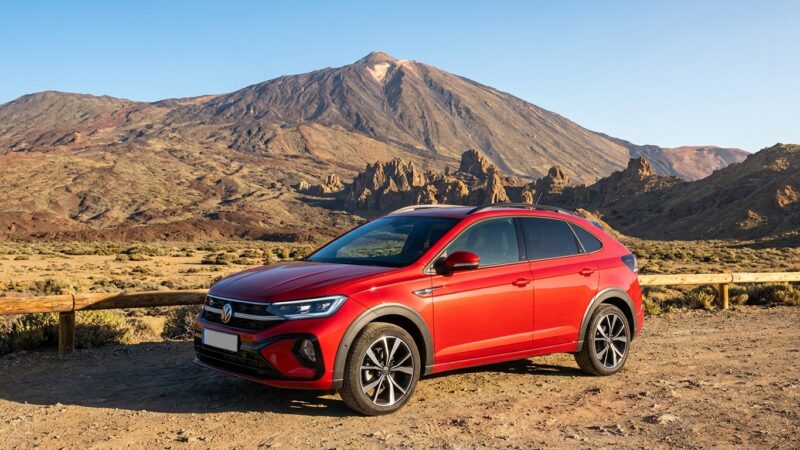 Volkswagen Taigo în Tenerife: test pe drumuri reale